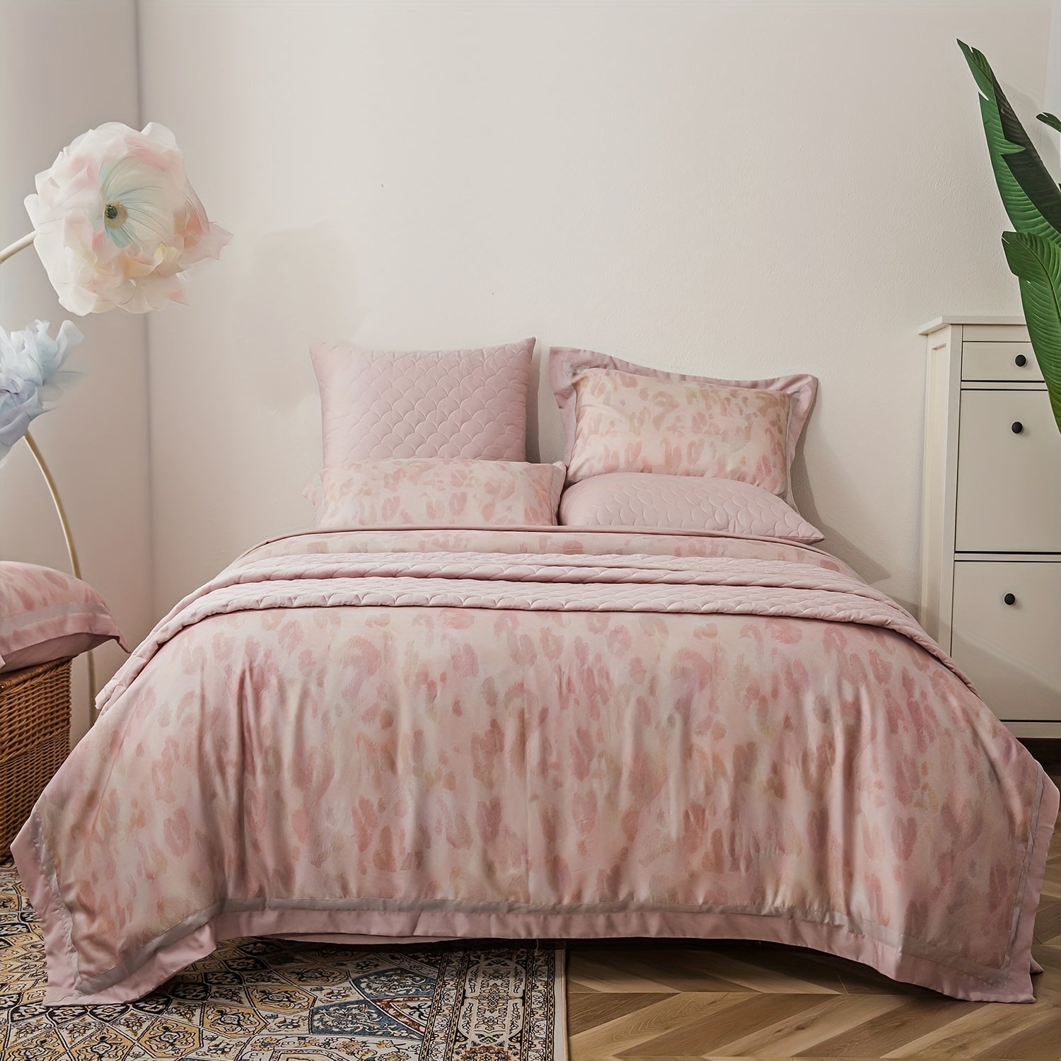 Luxury Lyocell Duvet Set Premium Lyocell Duvet Cover Set | 600-Thread-Count Cooling Bedding, Advanced Temperature-Regulating Fabric, Breathable Luxury Bedding, 7 Chic Colors for Stylish Comfort