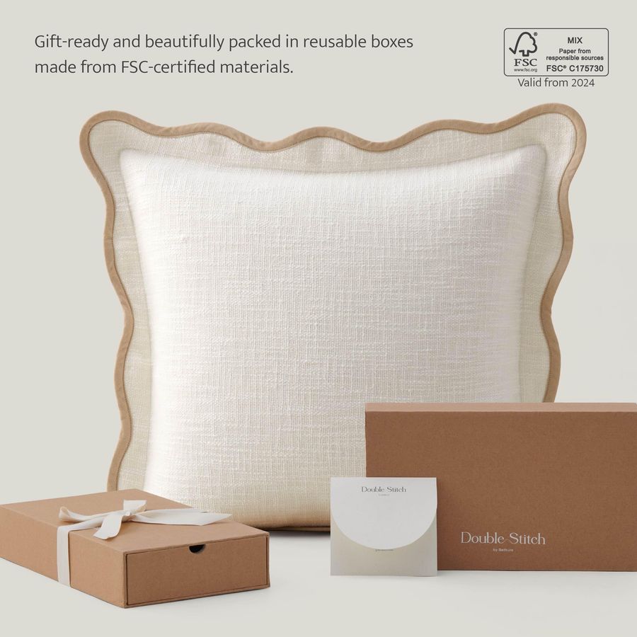 Throw Pillow Covers 100 Cotton Decorative Boho Pillow Cases 20 X 20 Inches, Made in India, Square Cushion Cover, Modern Style Home Decor