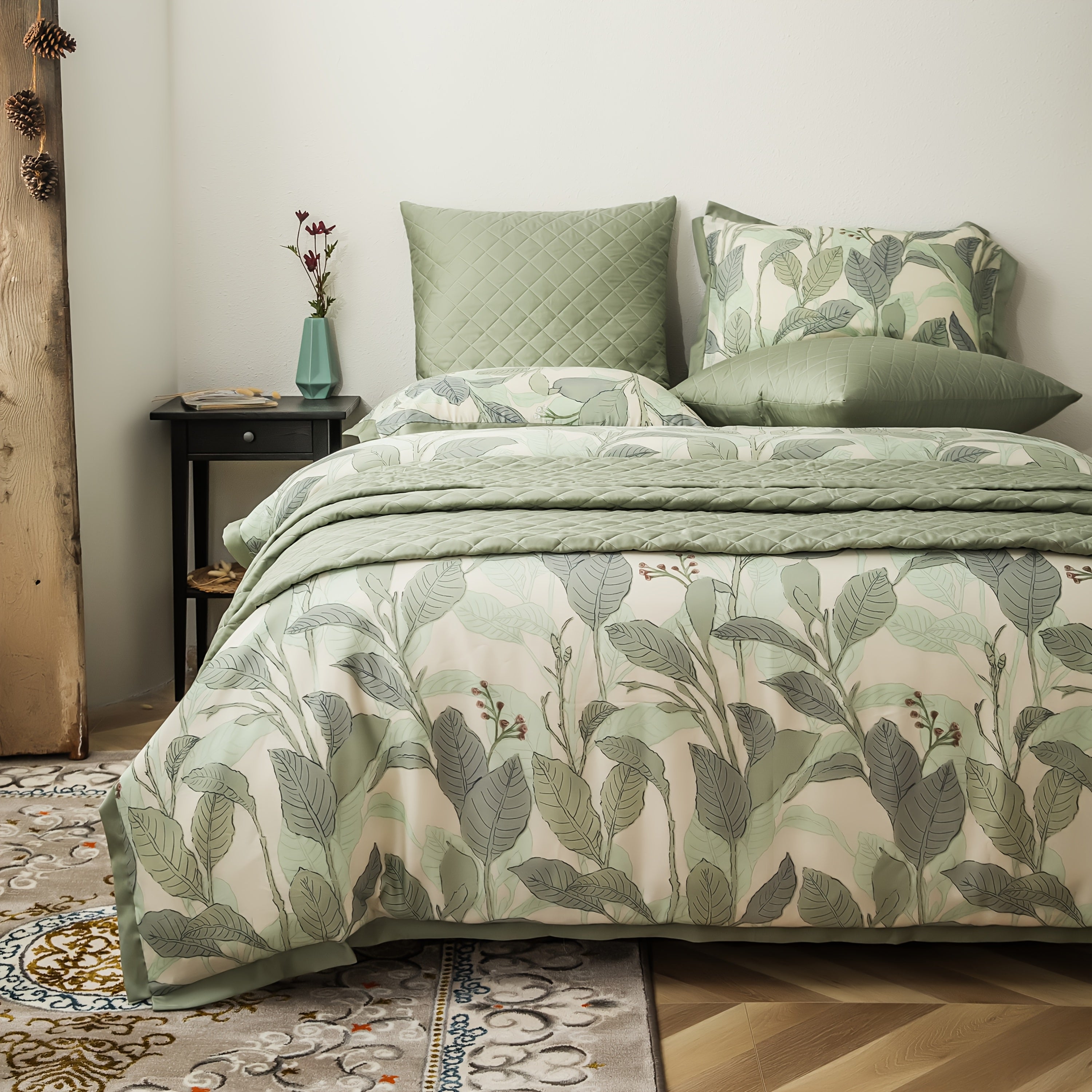 Luxury Lyocell Duvet Set Premium Lyocell Duvet Cover Set | 600-Thread-Count Cooling Bedding, Advanced Temperature-Regulating Fabric, Breathable Luxury Bedding, 7 Chic Colors for Stylish Comfort