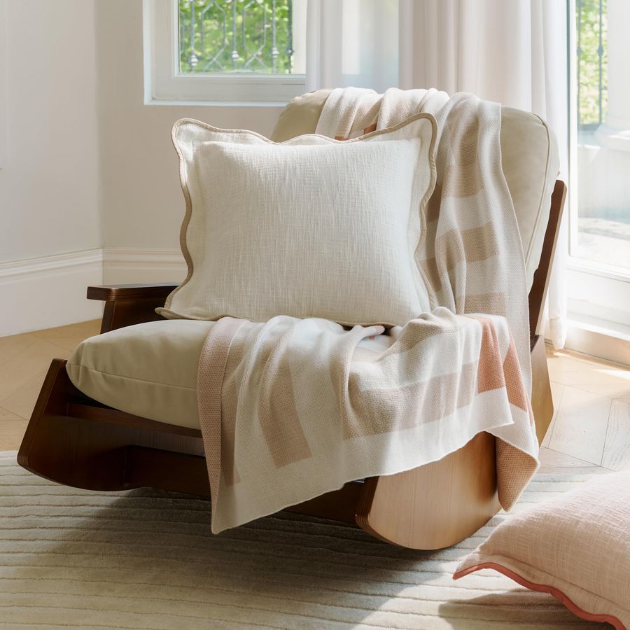 Throw Pillow Covers 100 Cotton Decorative Boho Pillow Cases 20 X 20 Inches, Made in India, Square Cushion Cover, Modern Style Home Decor