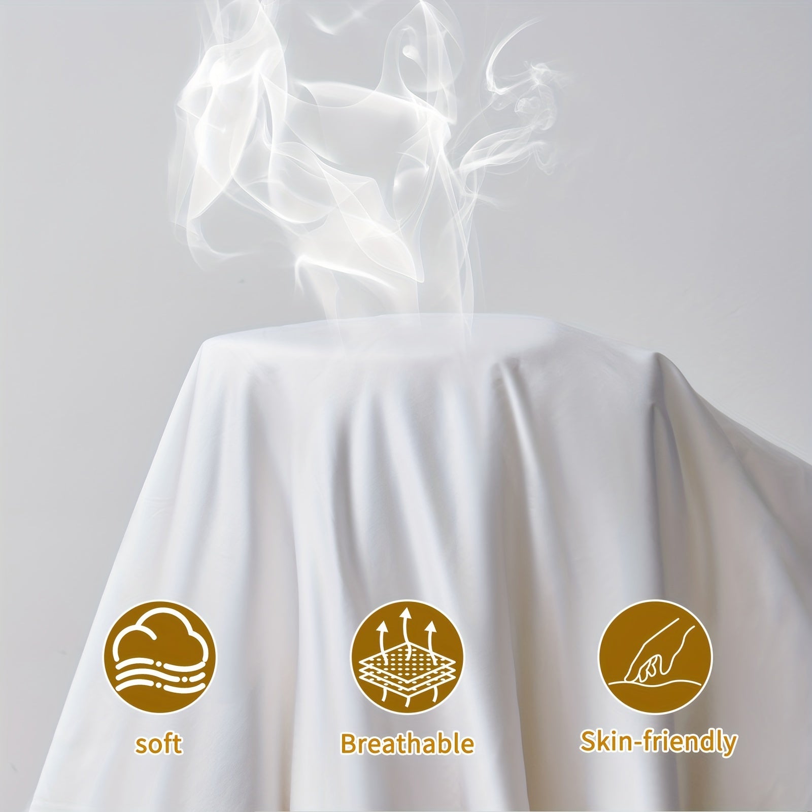 Pure Mulberry Silk Comforter for All Season, Luxury Bedding, Noiseless Egyptian Cotton Shell, Long Strand Silk Fill Duvet(White)